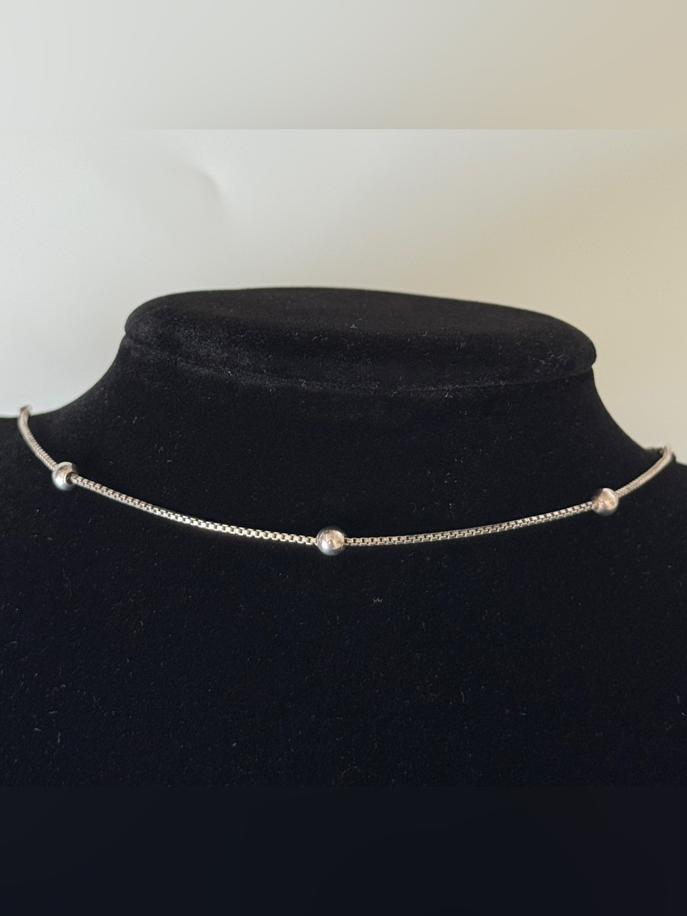 Silver Bead Bracelet